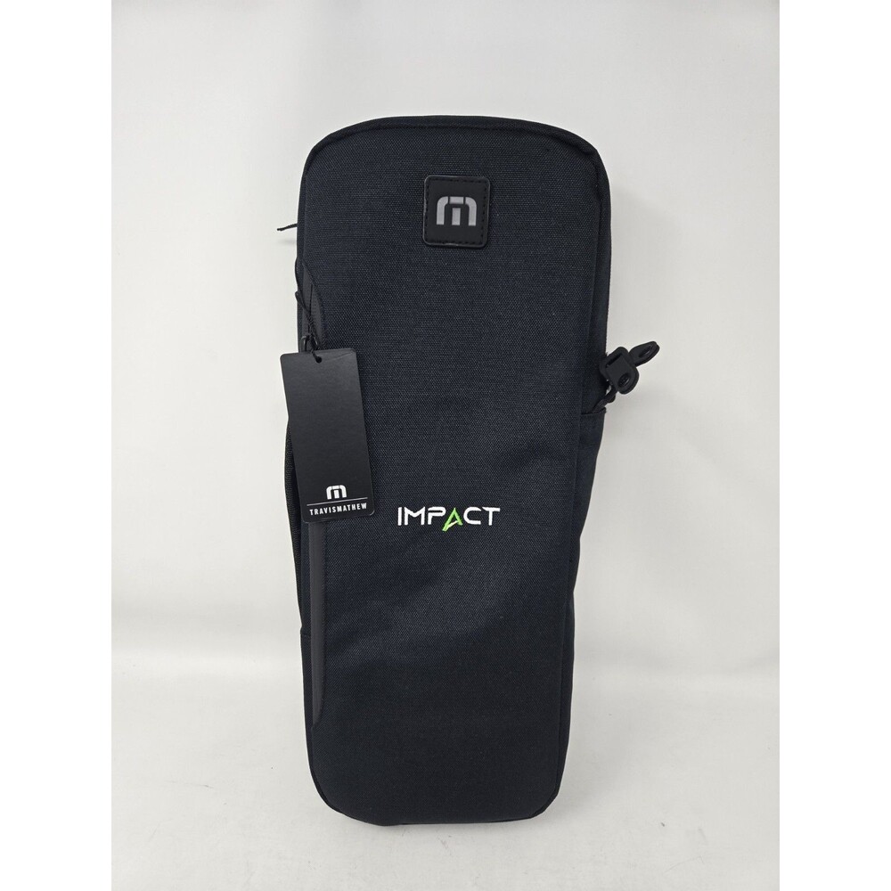 Travis Mathew Gimme Cooler, New, 16“x6“,  Black, Logo